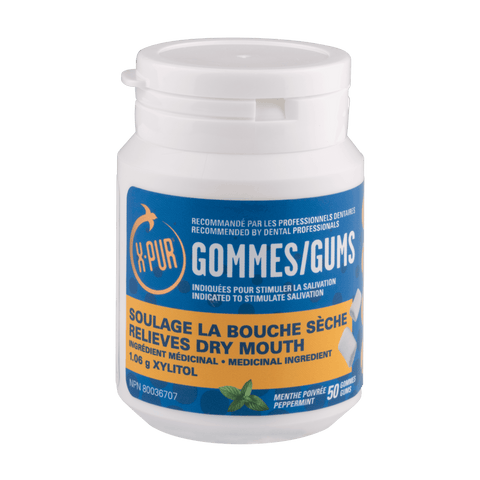 X-PUR Gums 100% Xylitol (Peppermint - Small bottles) - Oral Science Boutique