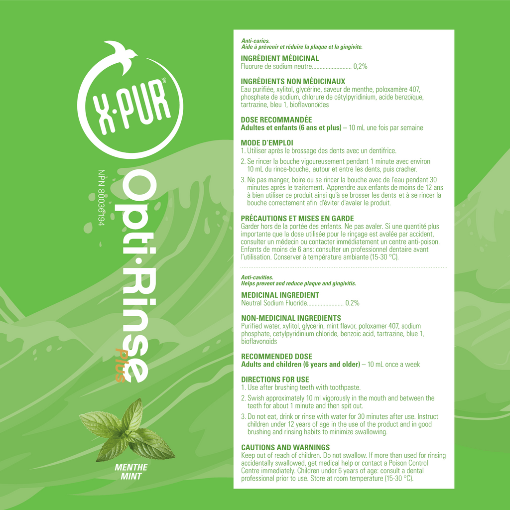 Alcohol-Free Mouthwash - Opti-Rinse 0.2% – Oral Science Boutique