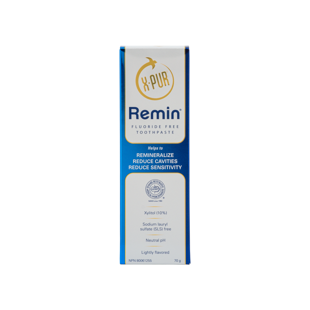 Fluoride-Free Toothpaste for Weakened Enamel - X-PUR Remin – Oral ...