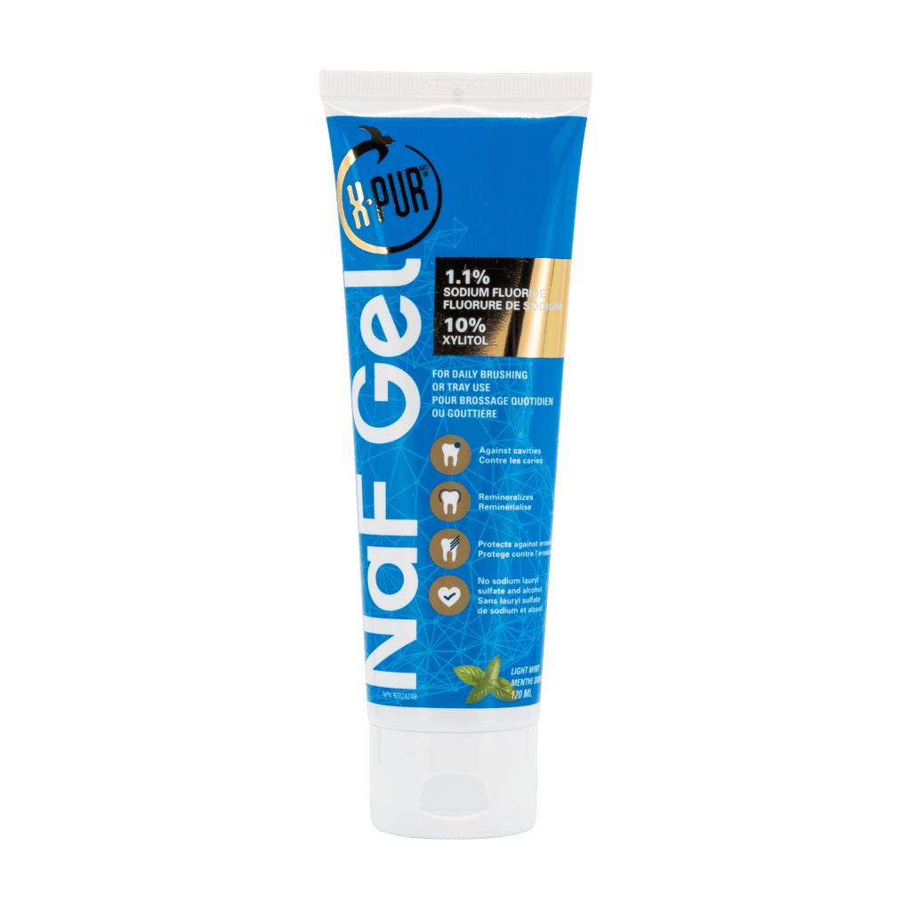 Fluoride Gel Toothpaste - 1.1% NaF - X-Pur – Oral Science Boutique