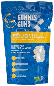 X-PUR Gums 100% Xylitol (Peppermint - Bags) - Oral Science Boutique